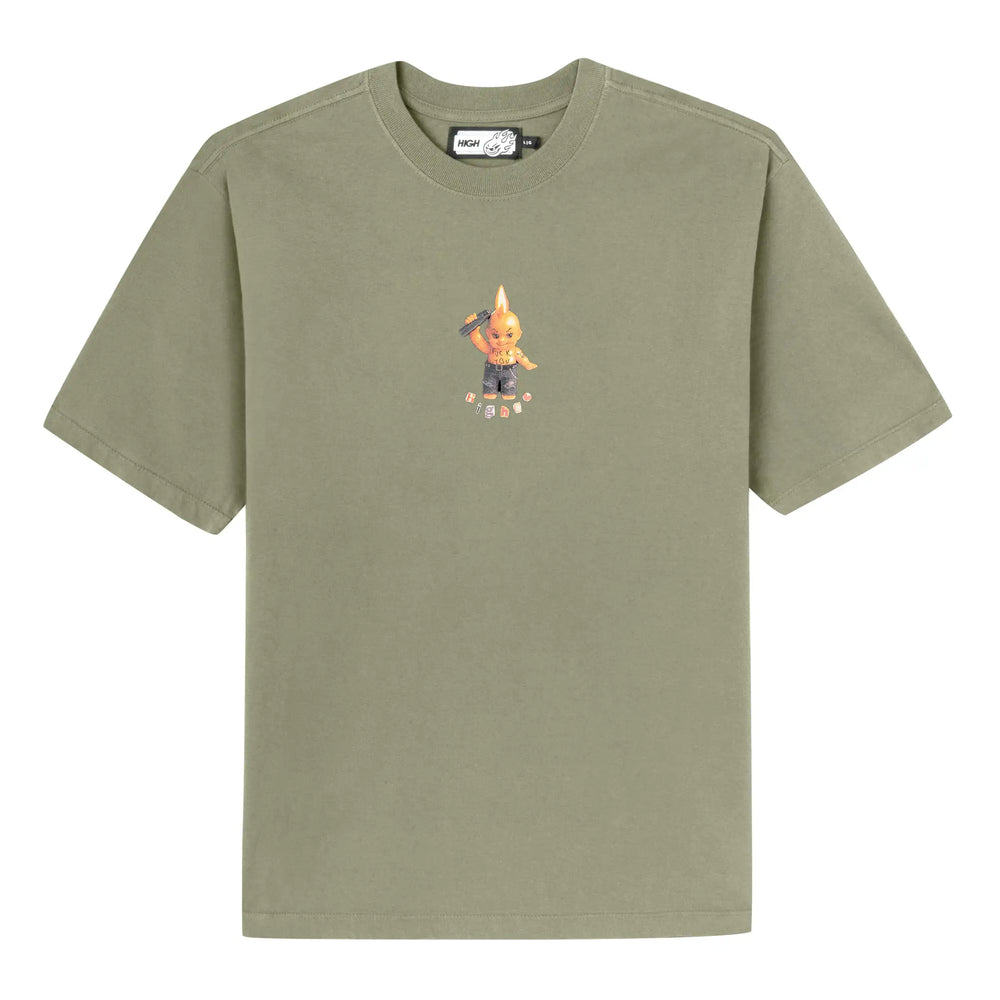 Candle Baby Tee Beige