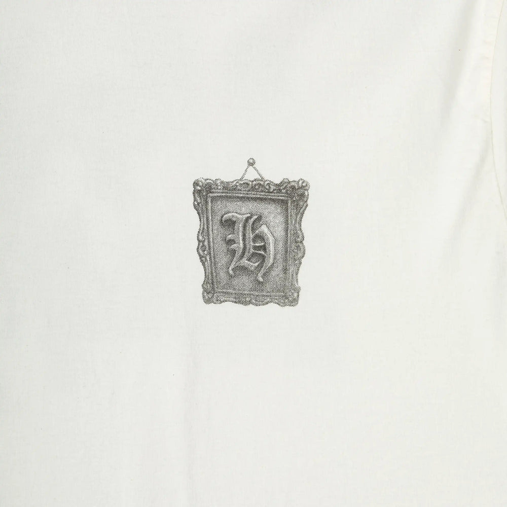 Tee Crazy Letters White