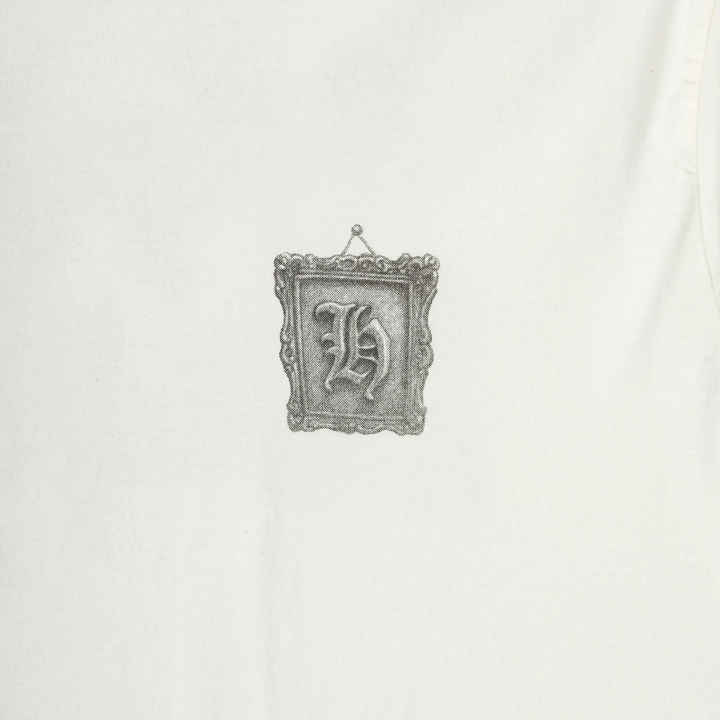 Tee Crazy Letters White