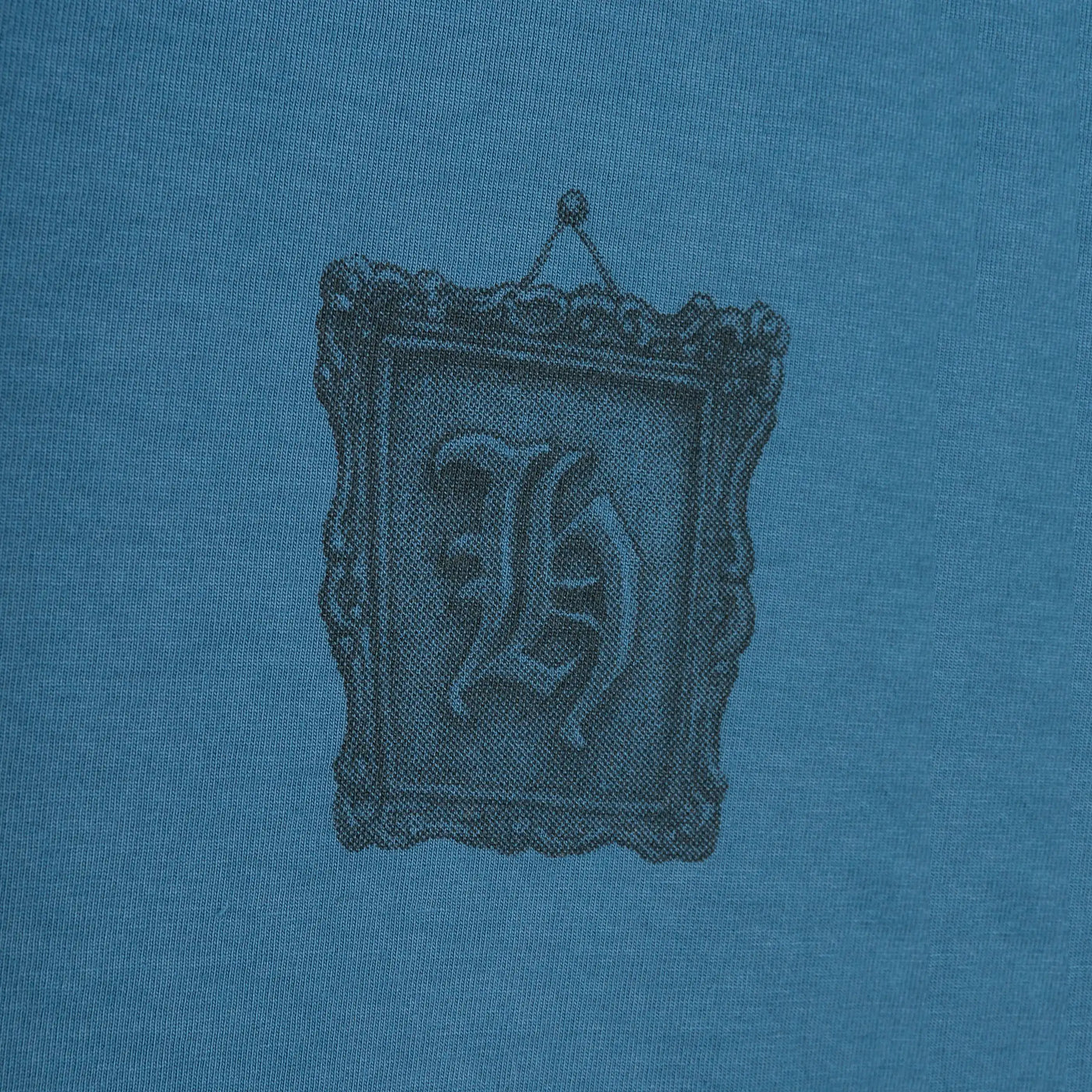 Tee Crazy Letters Blue