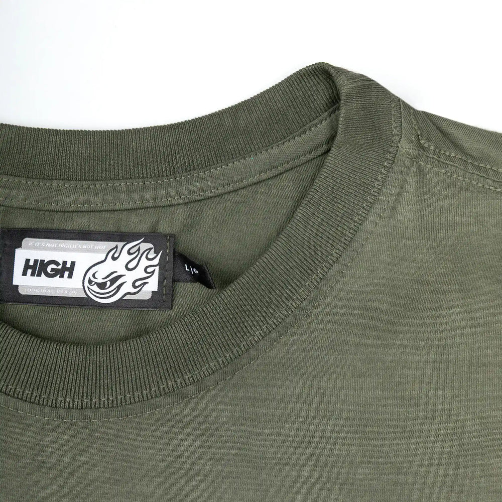 Tee Crazy Letters Green