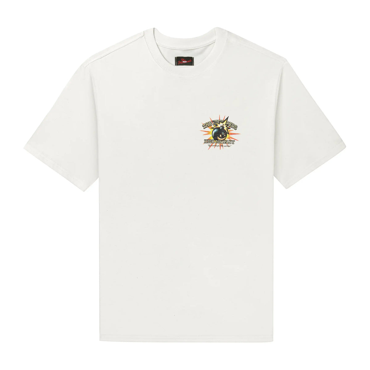 Adam Bomb Beach Tee White