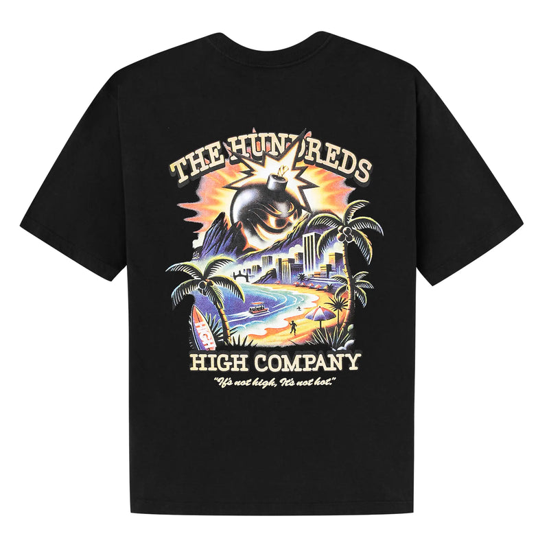 Adam Bomb Beach Tee Washed Black
