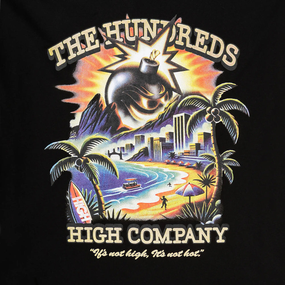 Adam Bomb Beach Tee Washed Black