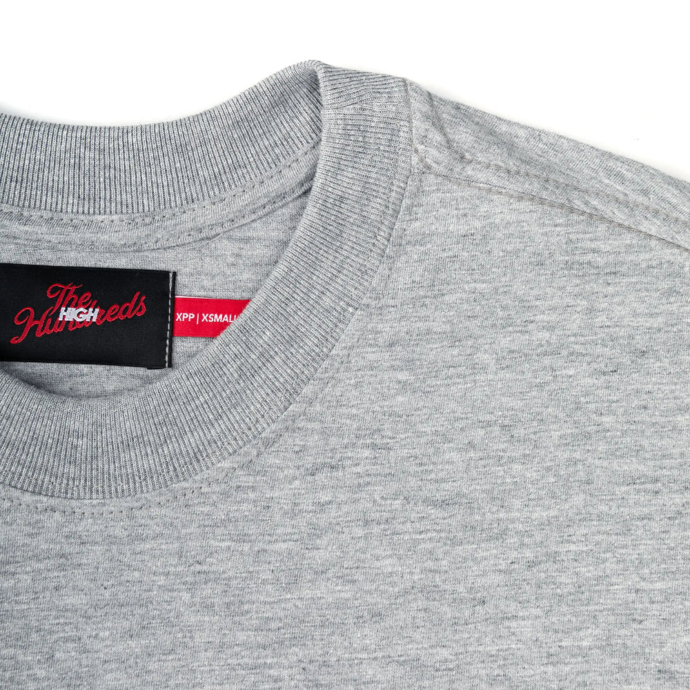 High X The Hundreds Tee Heather Grey