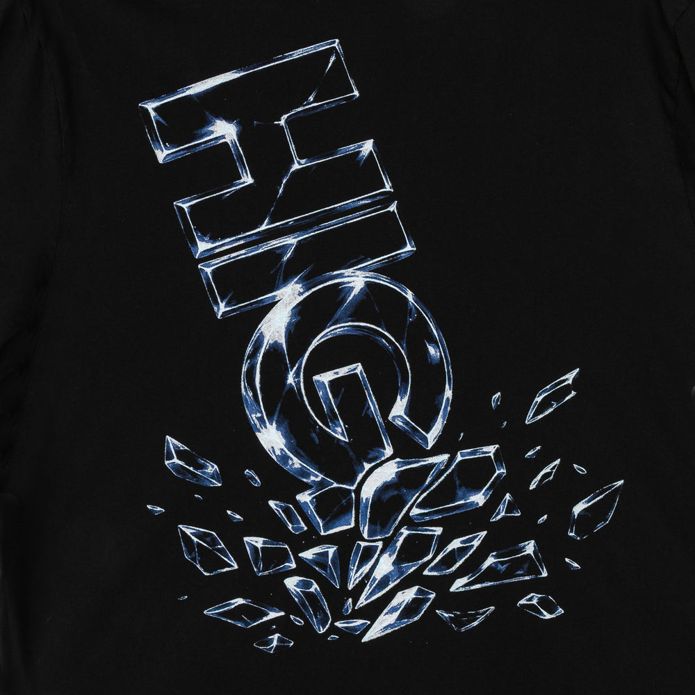 Tee Broken Glass Black