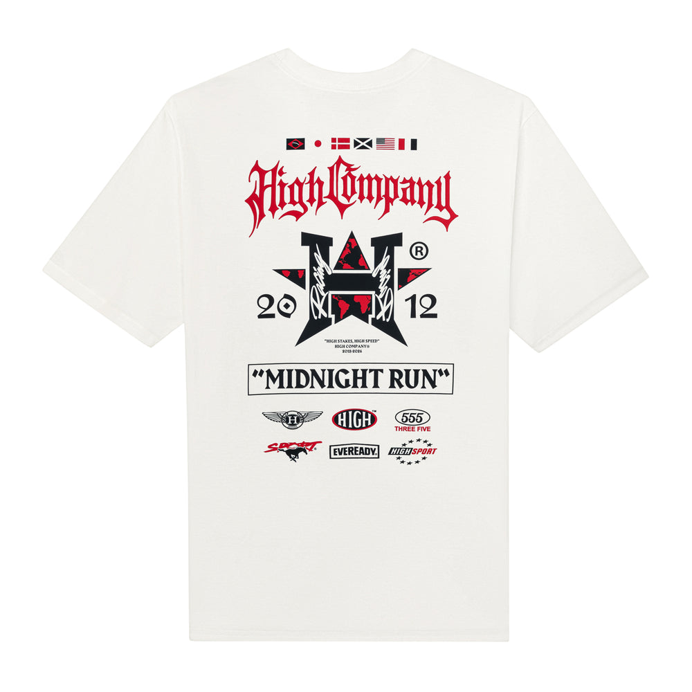 Tee Midnight Run White