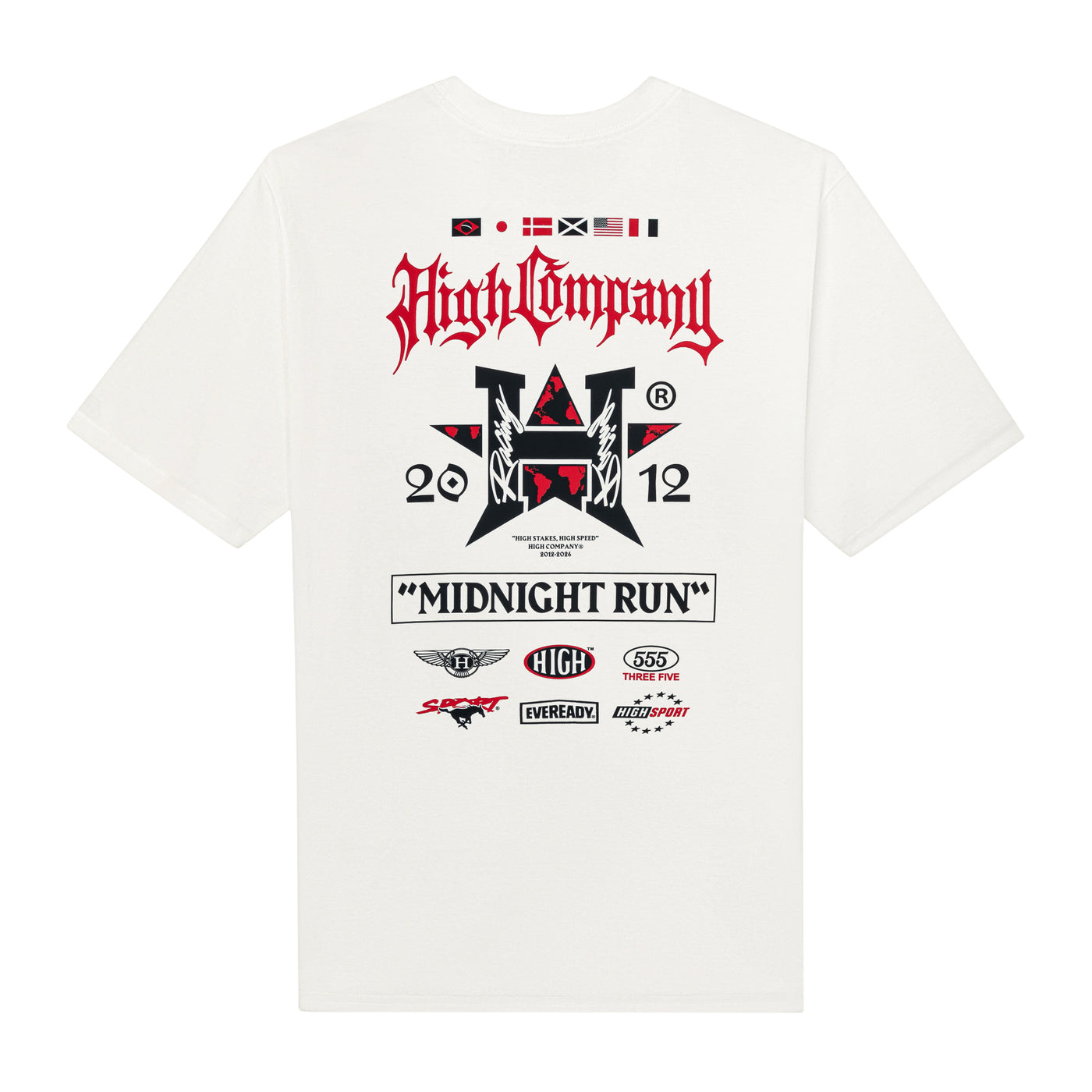 Tee Midnight Run White