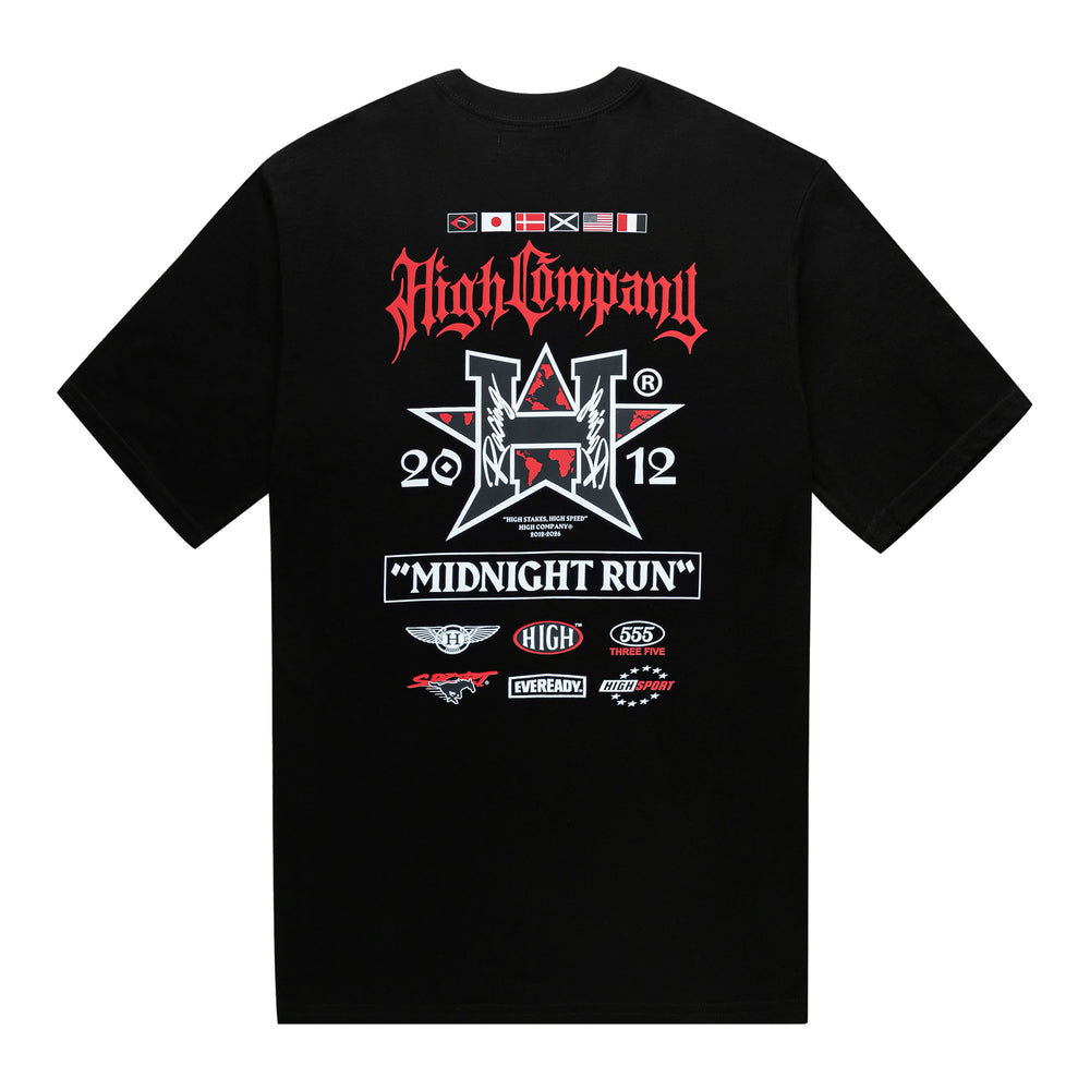 Tee Midnight Run Black