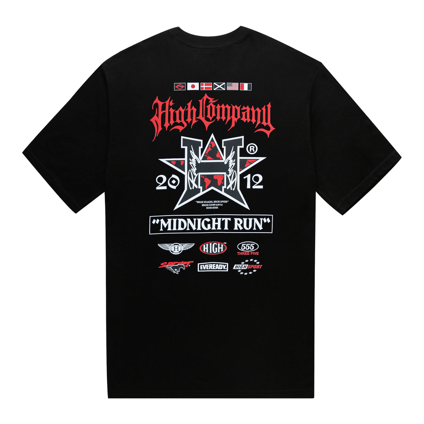 Tee Midnight Run Black