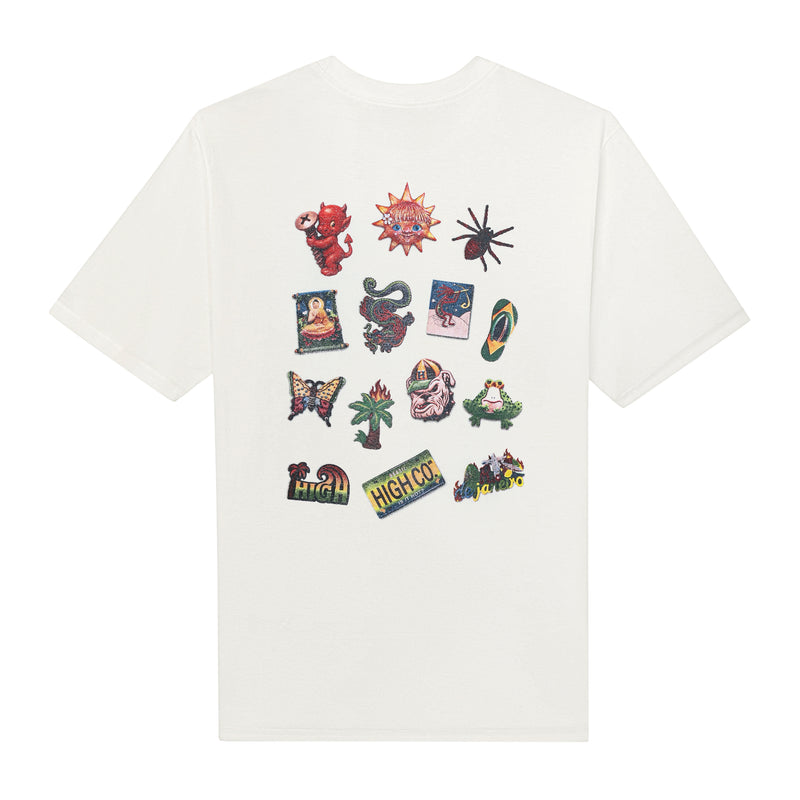 Tee High Magnets White