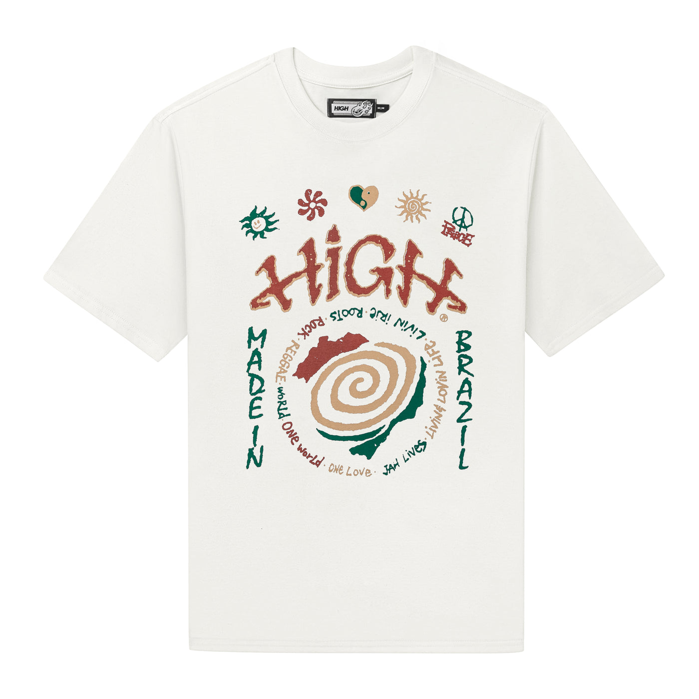 Tee Roots White