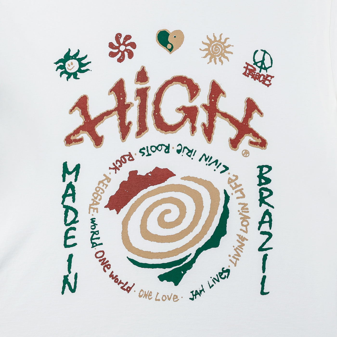 Tee Roots White