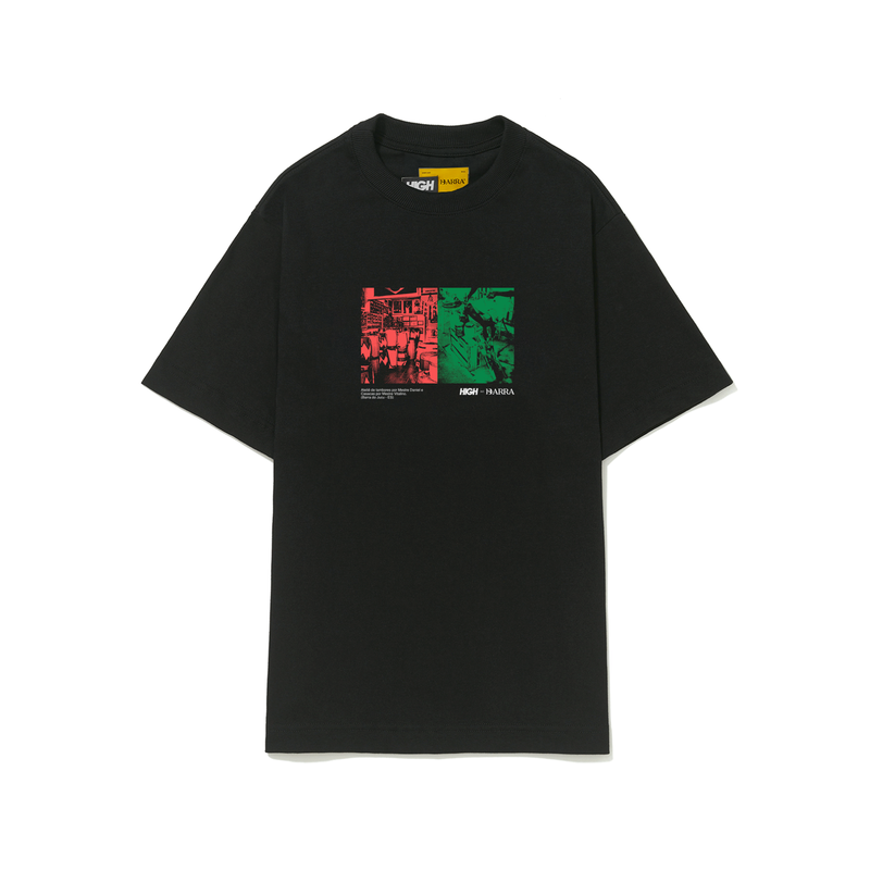 Camiseta "Ateliê" Preta - HIGH a/c BARRA