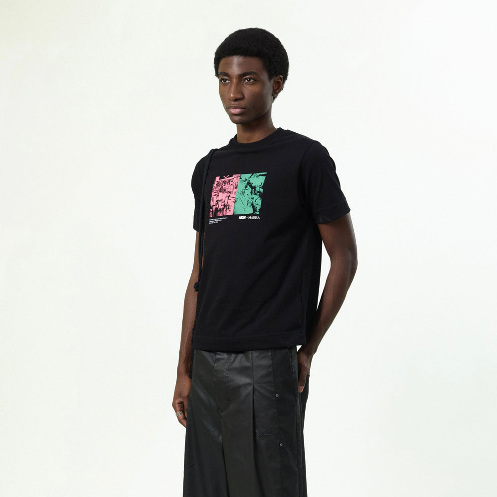 Camiseta "Ateliê" Preta - HIGH a/c BARRA
