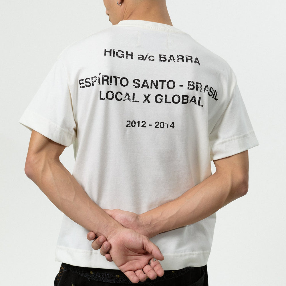Camiseta "Espírito Santo" Off White - HIGH a/c BARRA