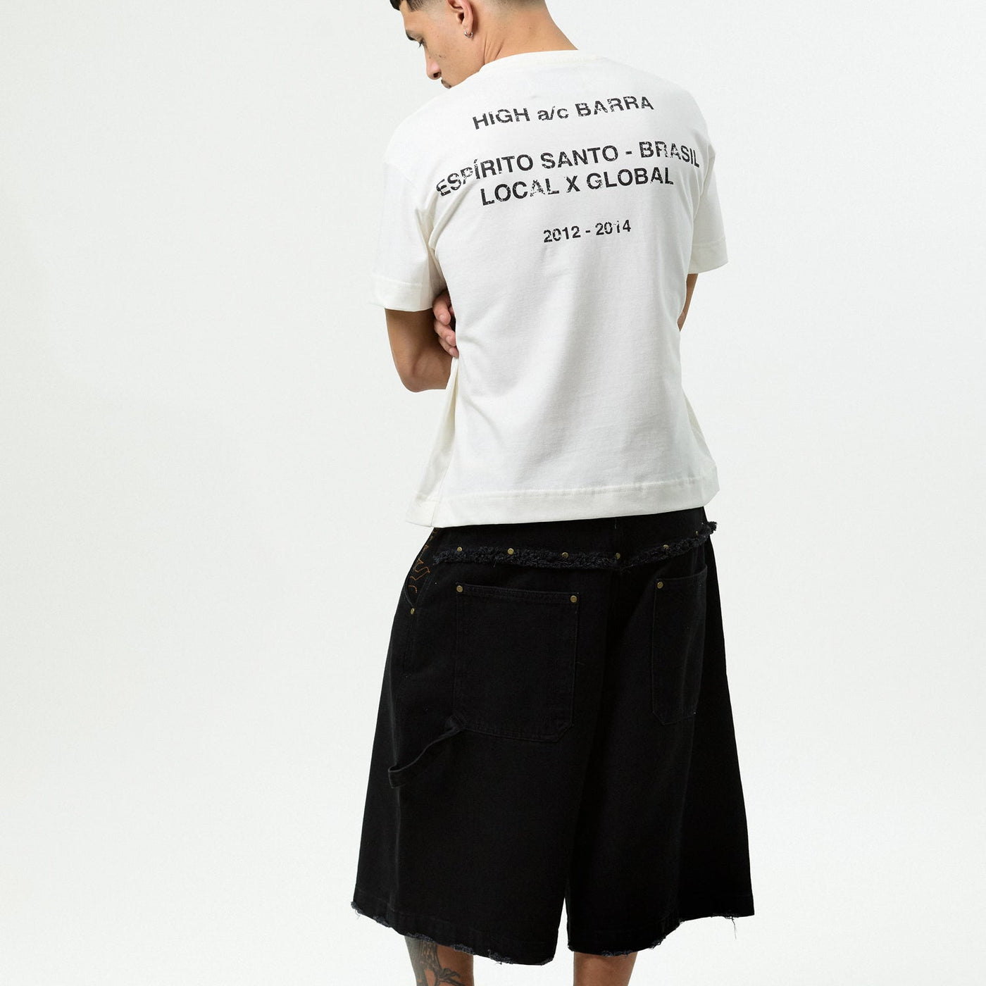 Camiseta "Espírito Santo" Off White - HIGH a/c BARRA