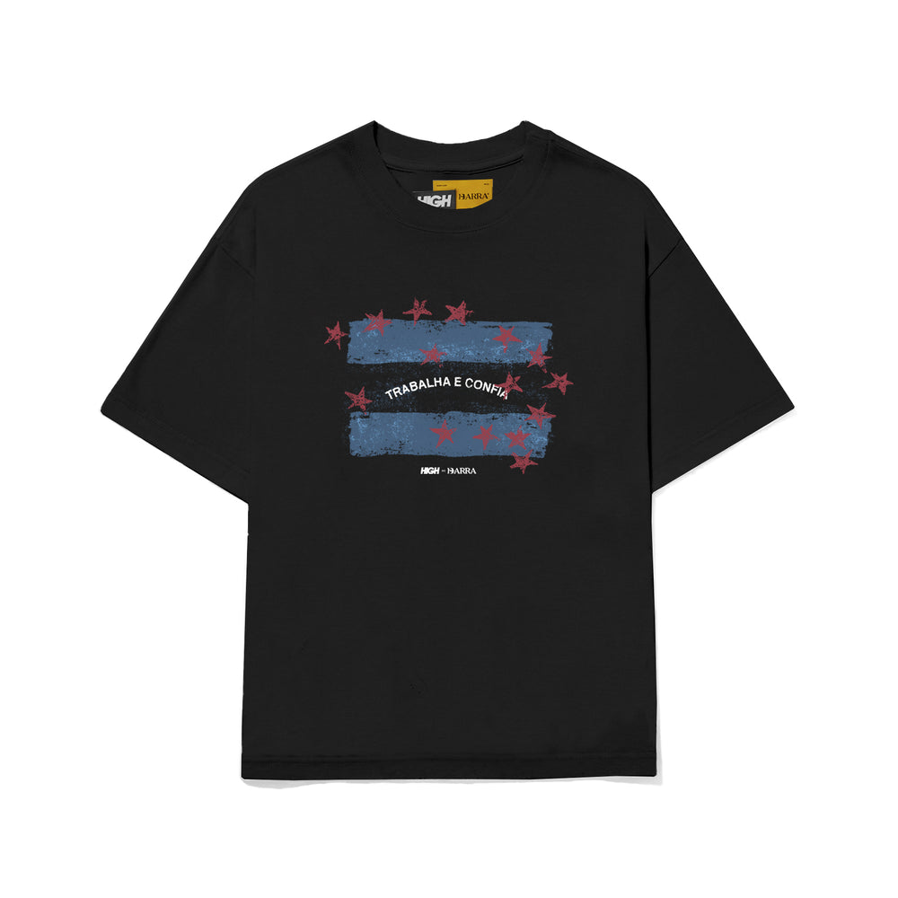 Camiseta "Espírito Santo" Preta - HIGH a/c BARRA