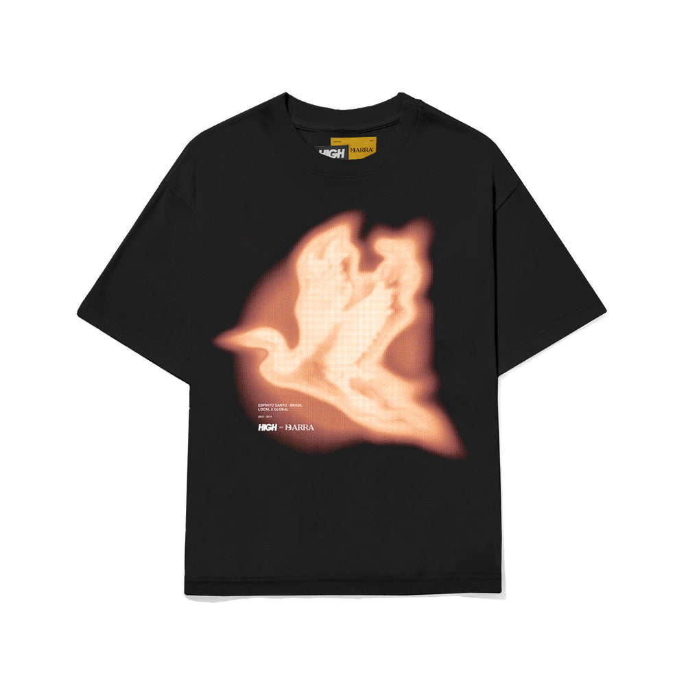 Camiseta "Ahlma Espectro Remix" Preta- HIGH a/c BARRA