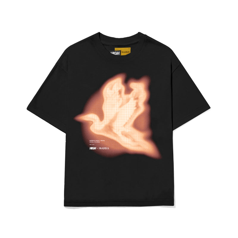 Camiseta "Ahlma Espectro Remix" Preta- HIGH a/c BARRA