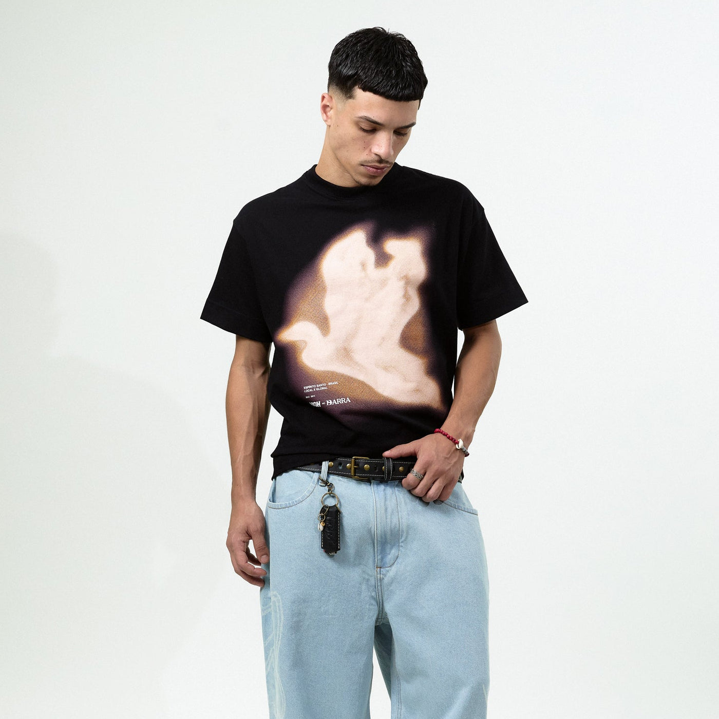 Camiseta "Ahlma Espectro Remix" Preta- HIGH a/c BARRA