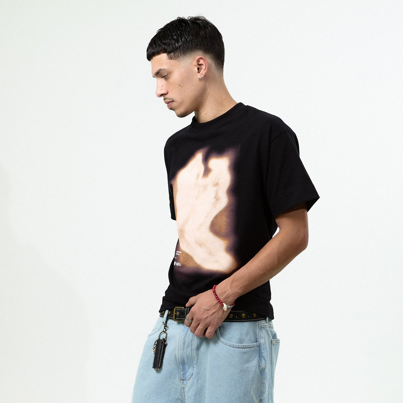 Camiseta "Ahlma Espectro Remix" Preta- HIGH a/c BARRA