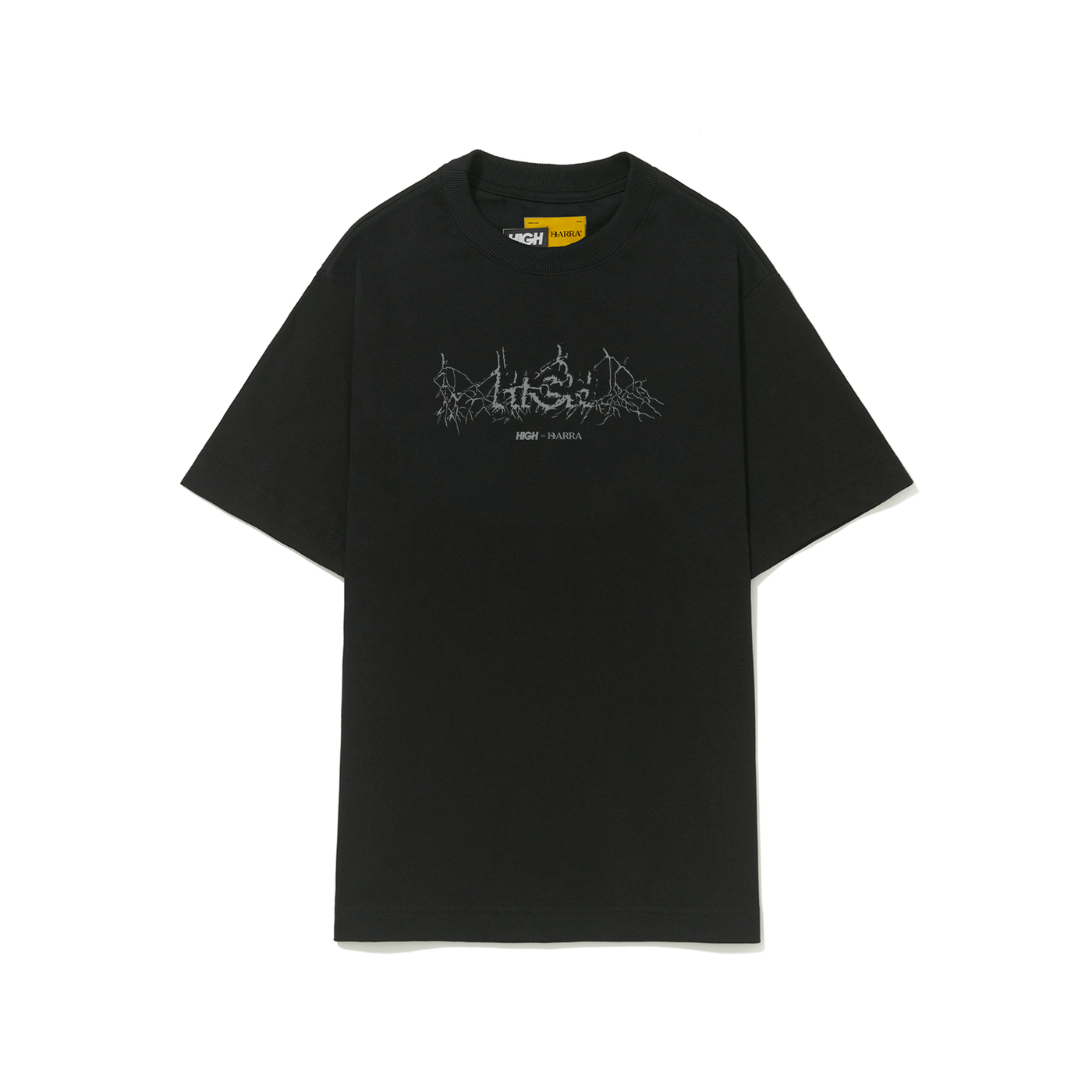 Camiseta "Raízes" Preta - HIGH a/c BARRA