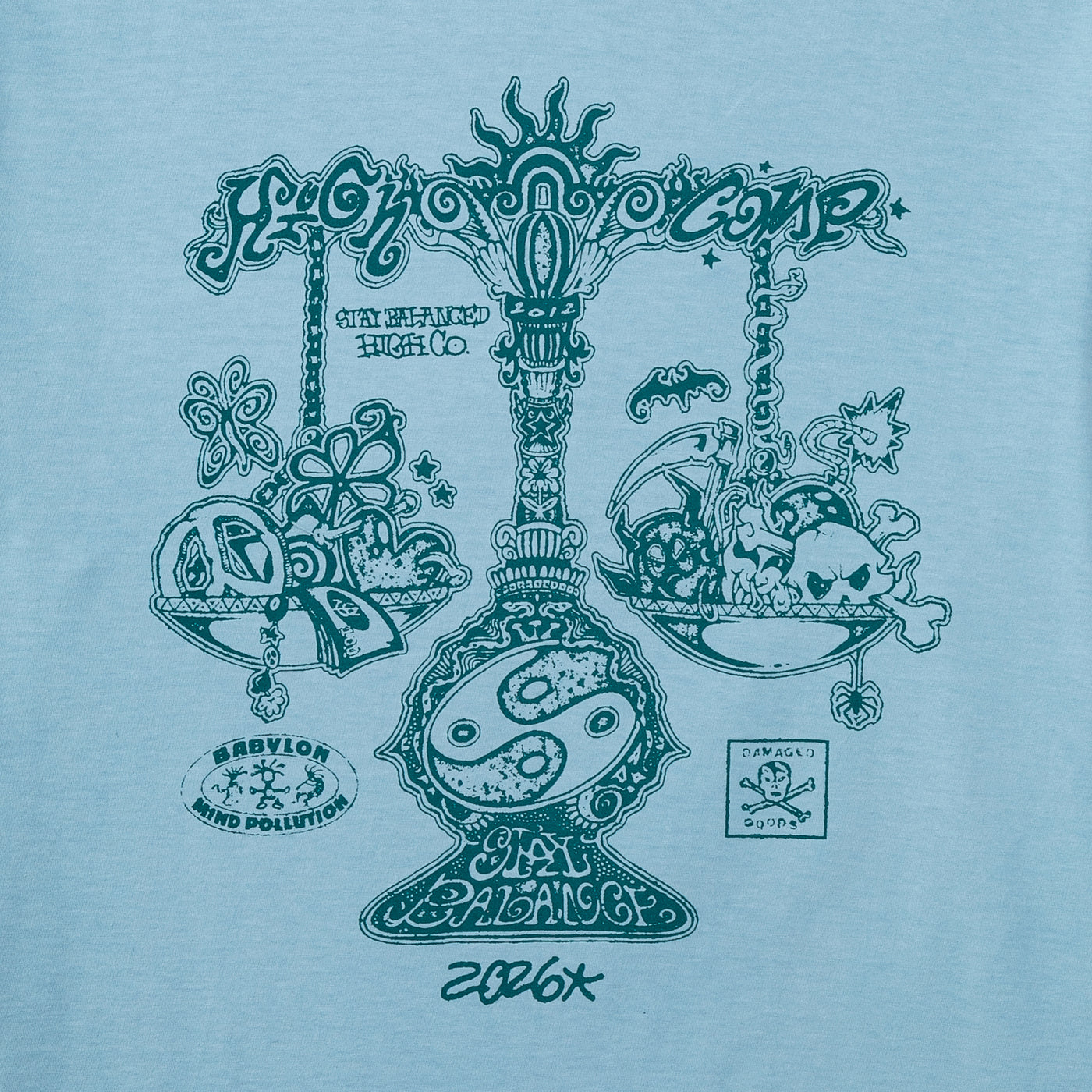 Tee Equilibrium Mist Blue