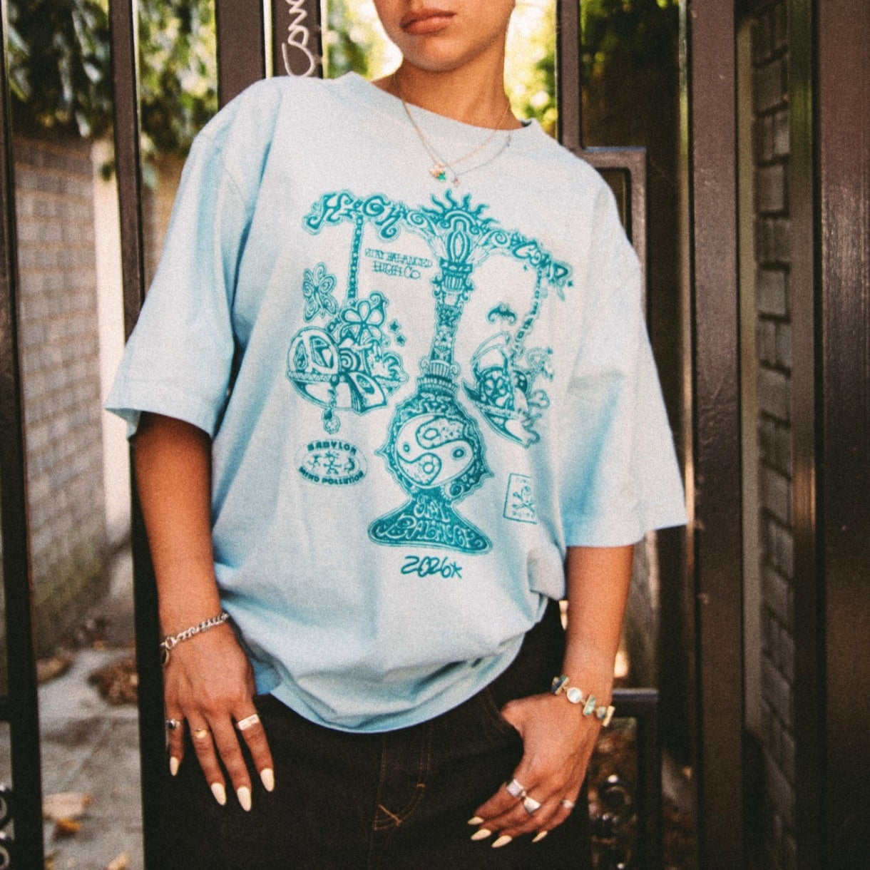 Tee Equilibrium Mist Blue