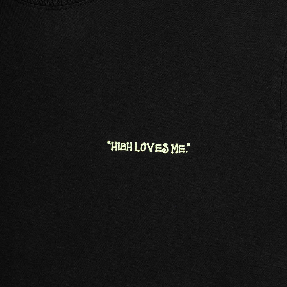 Loves Me Tee Black