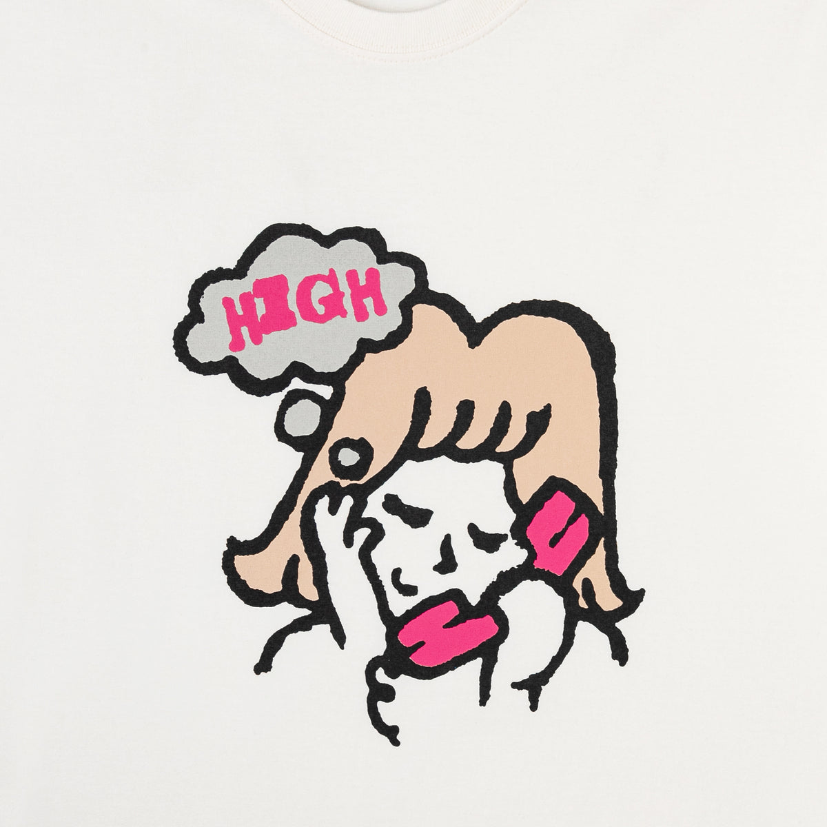 Drama Tee White