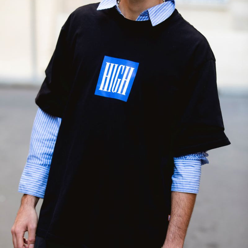 Mind The Gap Tee Black
