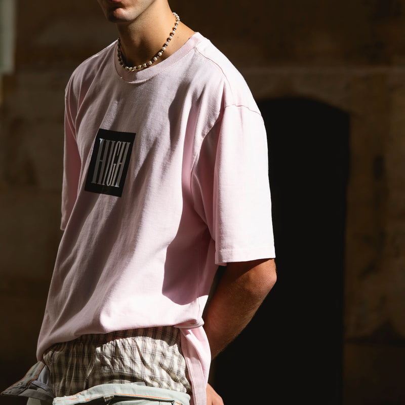 Mind The Gap Tee Soft Pink