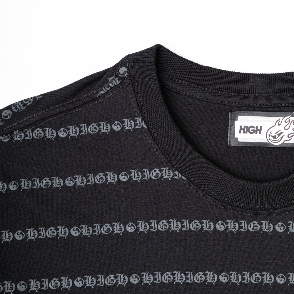 Kidz Script Tee Black