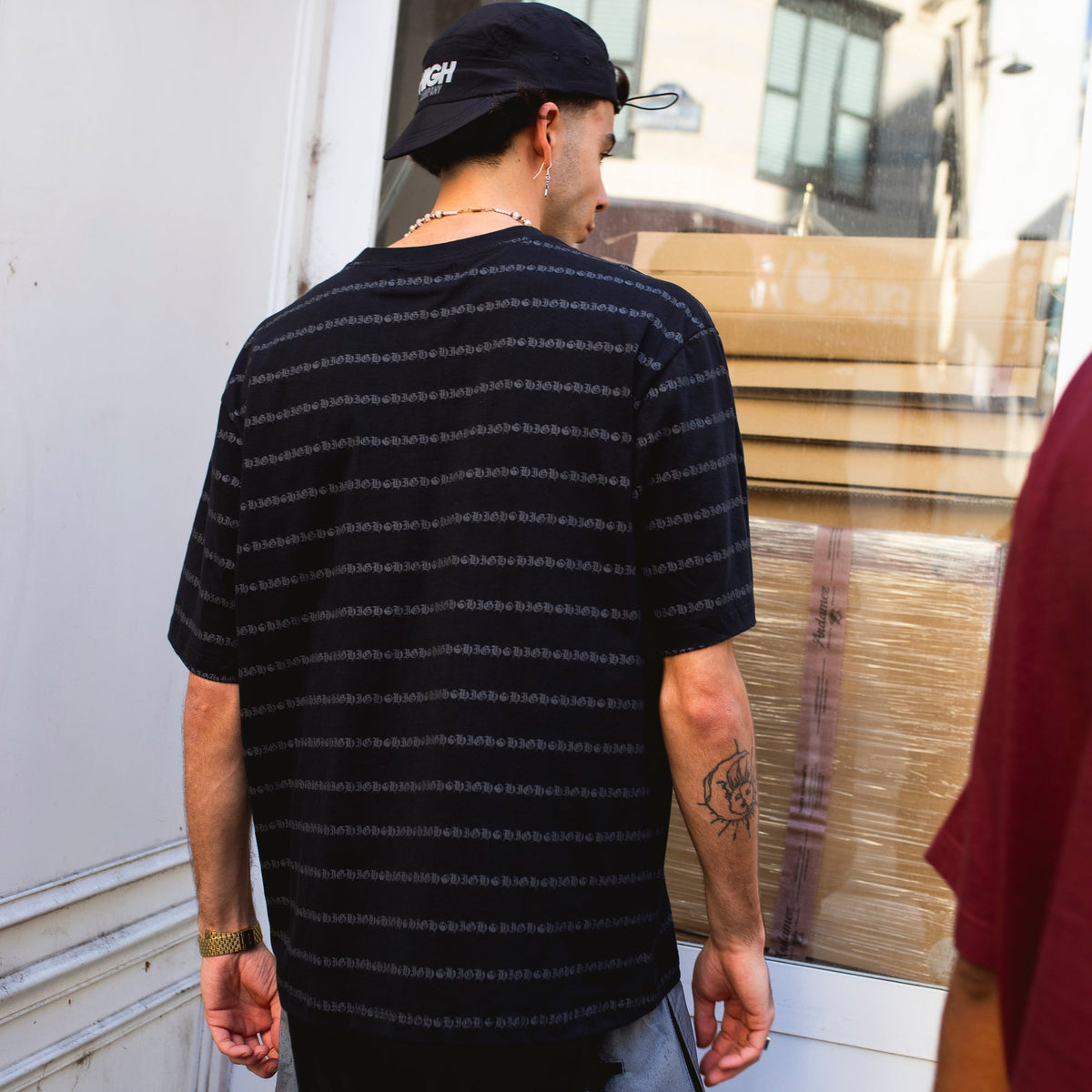 Kidz Script Tee Black