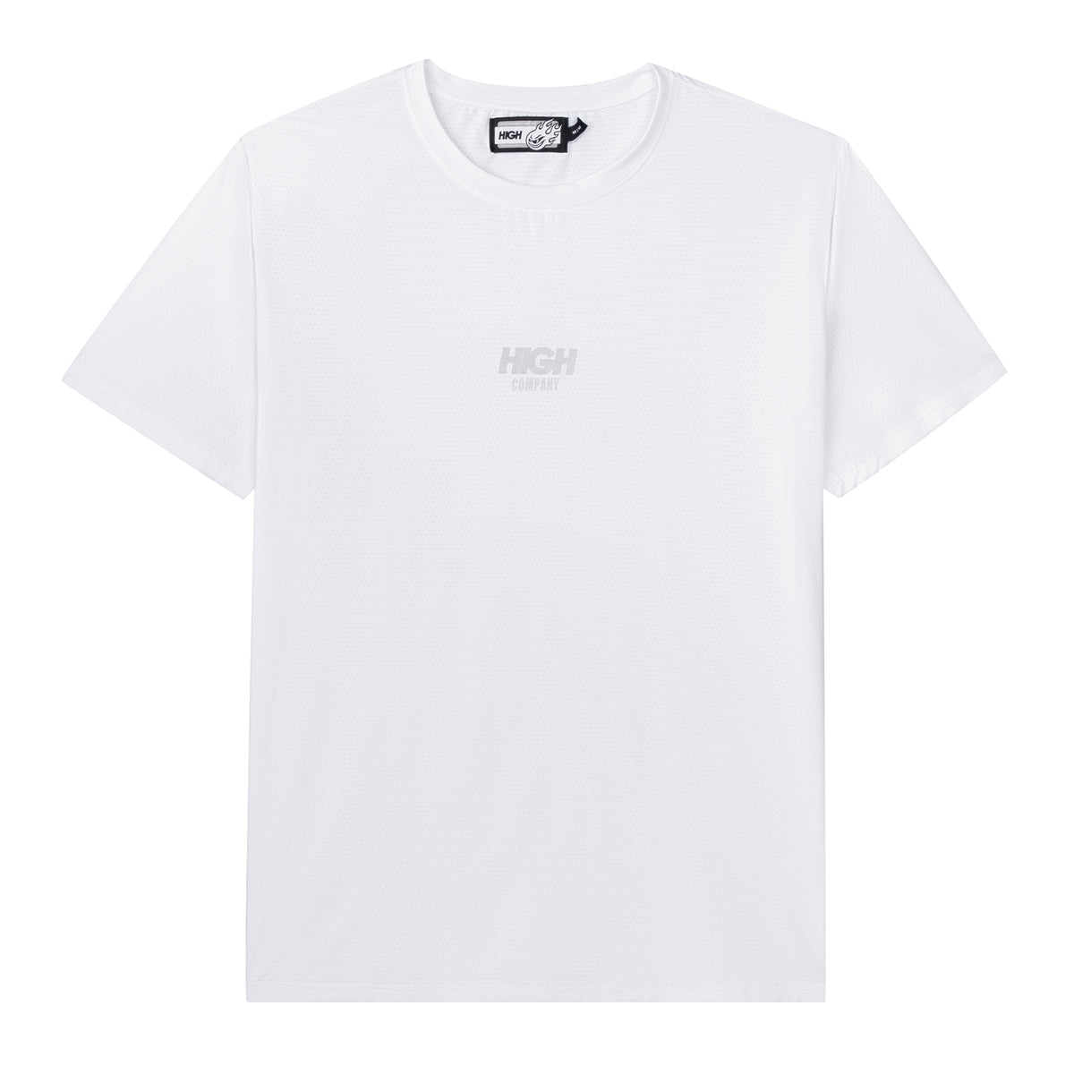 Reflective Dry Fit Tee White