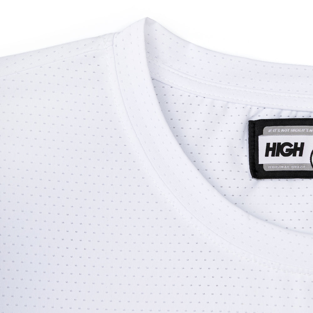 Reflective Dry Fit Tee White