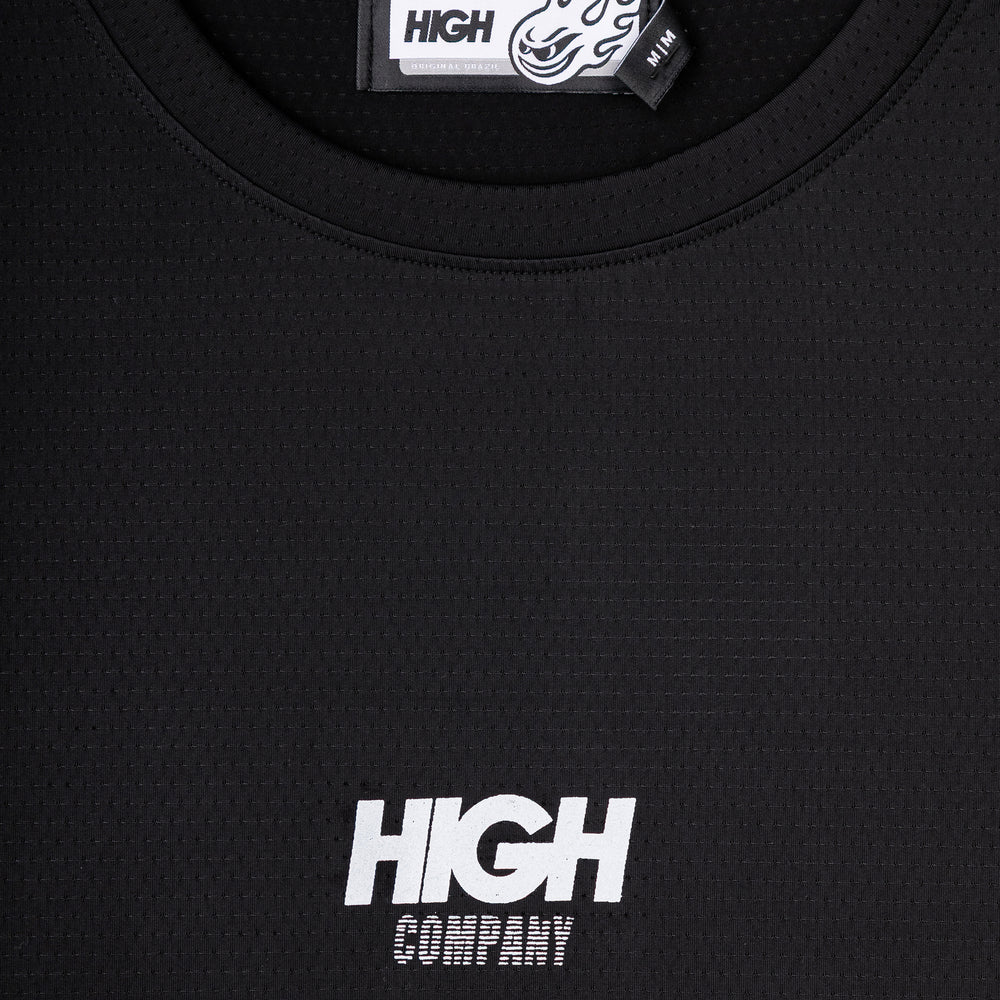 Reflective Dry Fit Tee Black
