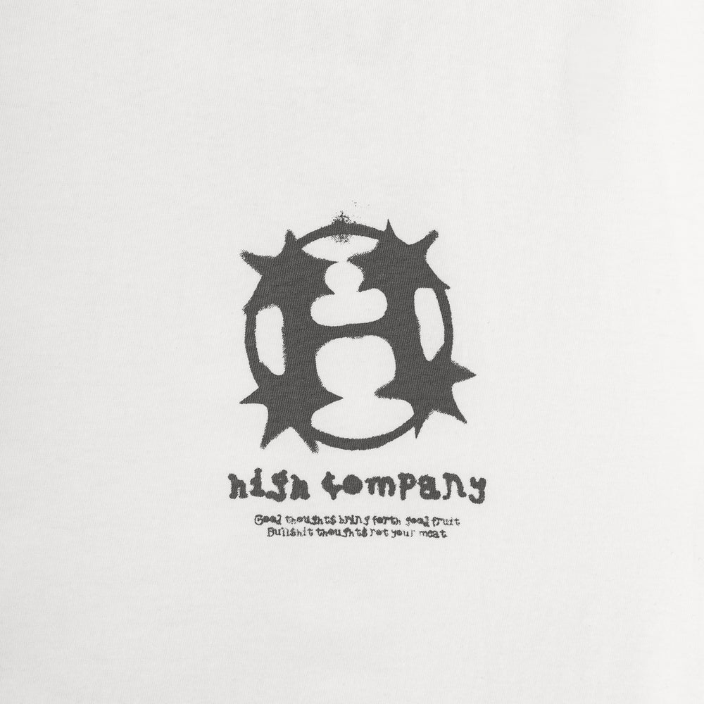 Stencil Tee White