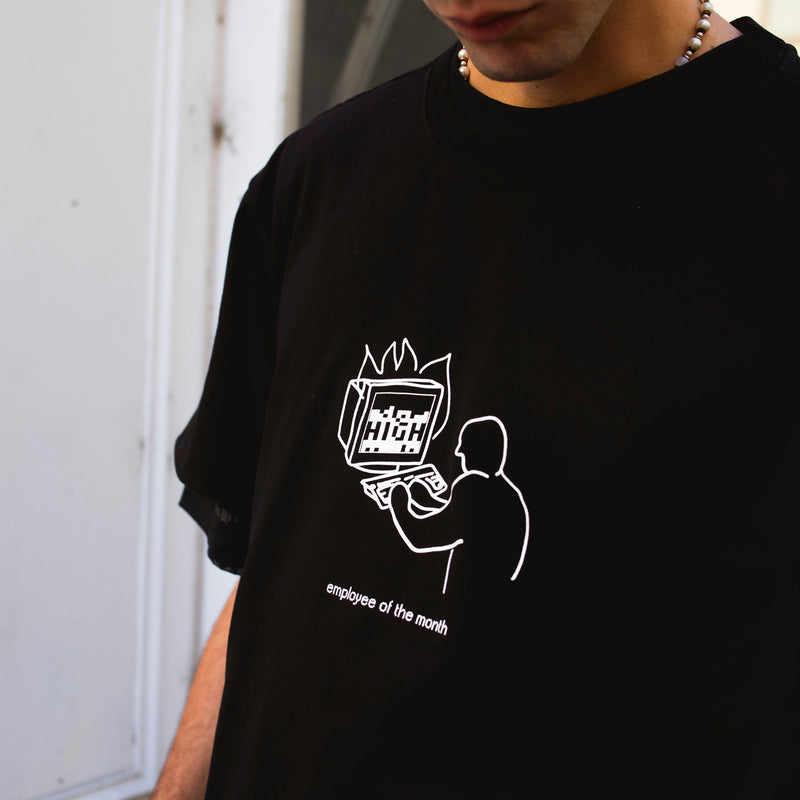 Overtime Tee Black