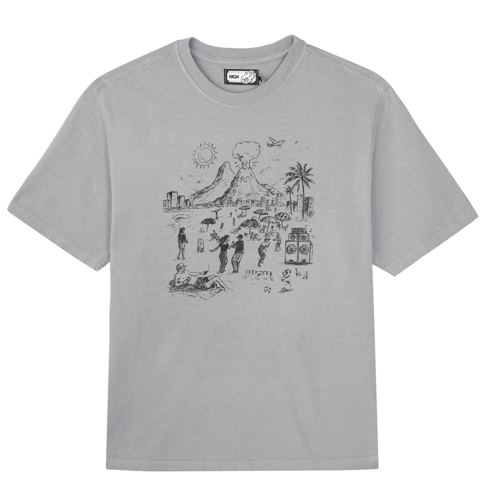 High Tide Tee Washed Grey