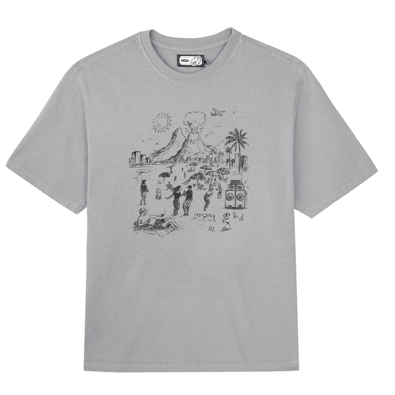 High Tide Tee Washed Grey