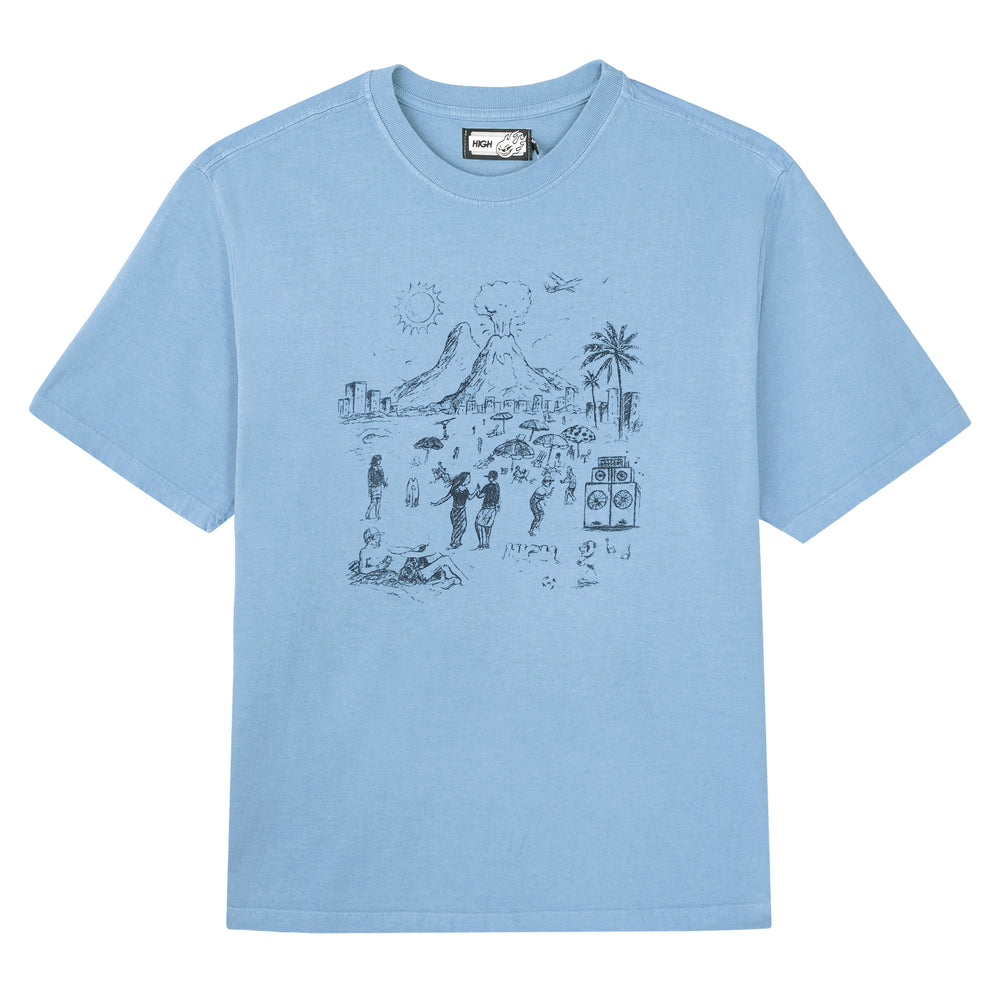 High Tide Tee Washed Blue