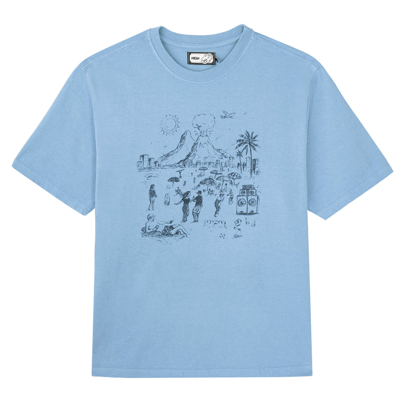 High Tide Tee Washed Blue