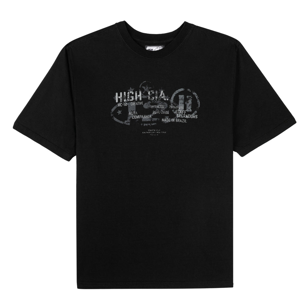 Camiseta Selo Preta