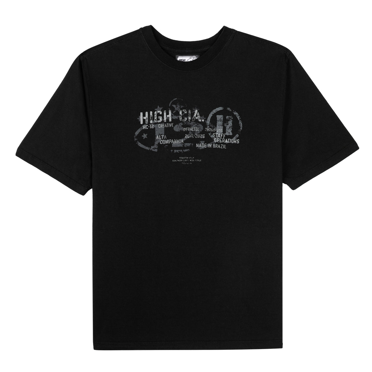 Camiseta Selo Preta