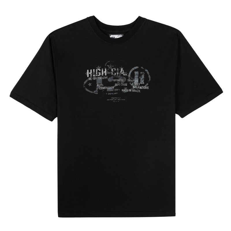 Camiseta Selo Preta