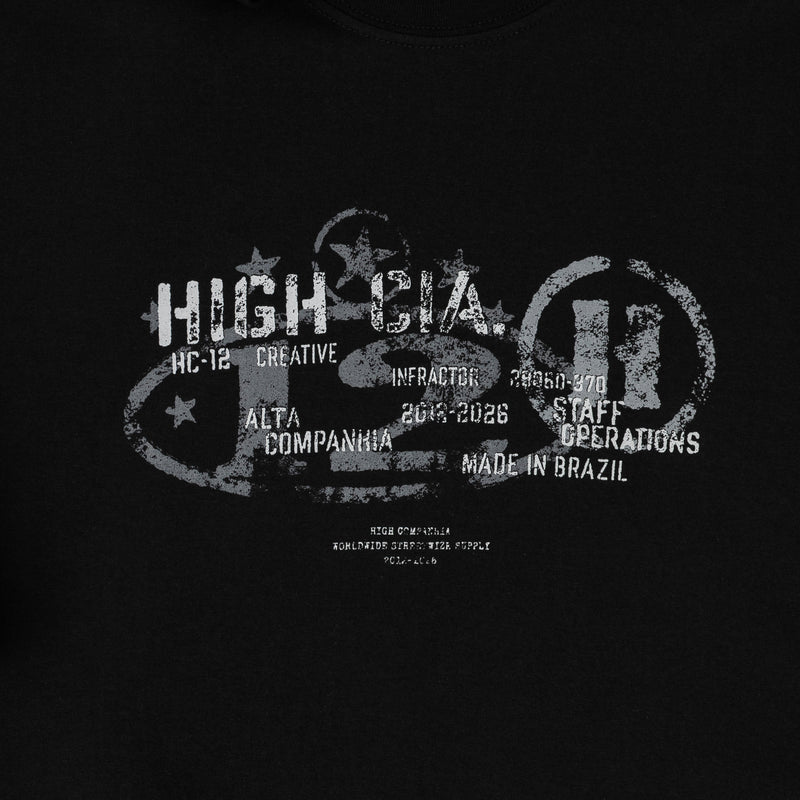 Camiseta Selo Preta