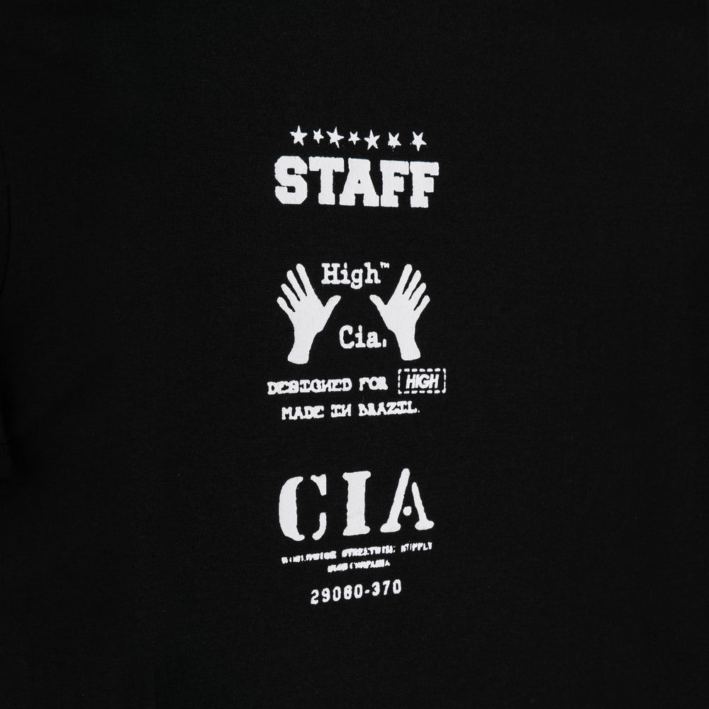 Camiseta Staff Preta
