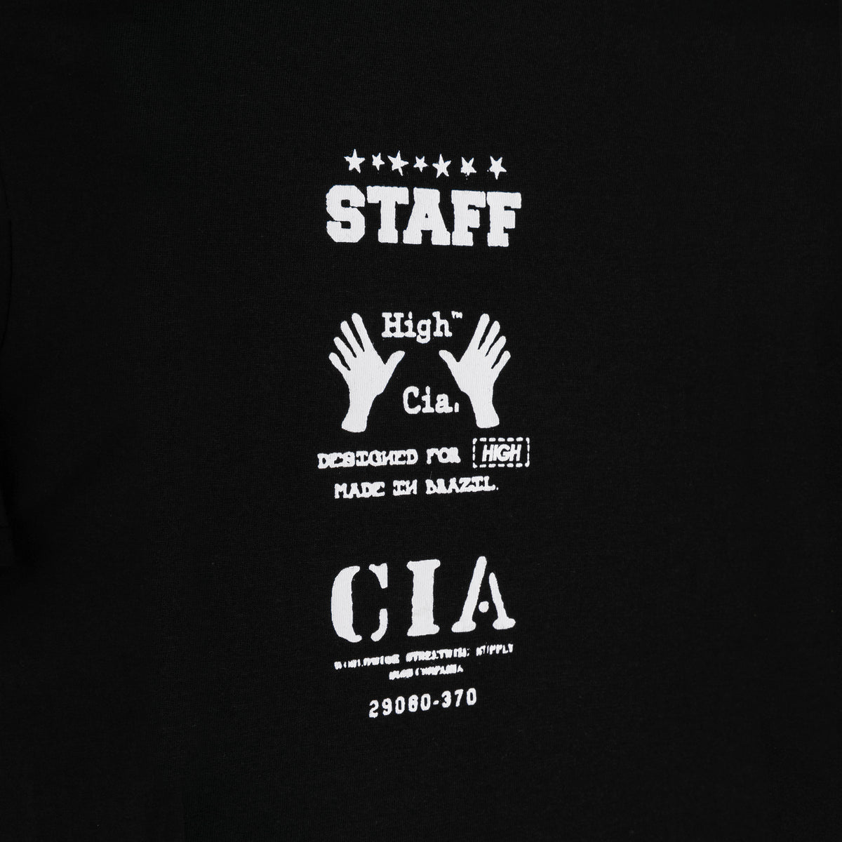 Camiseta Staff Preta